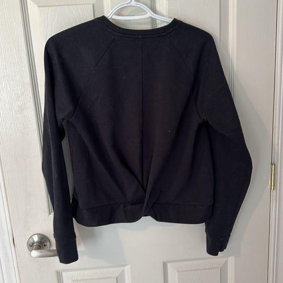 Womens Under Armour Athletic Recover Fleece Script sweater Size Small - Picture 2 of 2